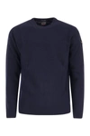 Paul & Shark Men's Wool Crew Neck With Arm Patch In Blue