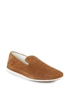 Steve Madden Arrowe Loafers In Tan Suede