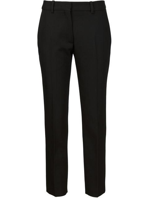 Victoria Beckham Tailored Textured Trousers | ModeSens