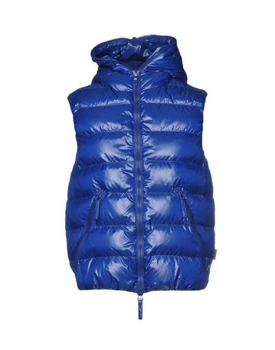 Duvetica Down Jacket In Bright Blue