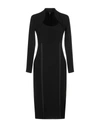 Manila Grace Midi Dresses In Black