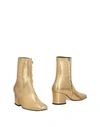Dorateymur Ankle Boot In Gold