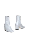 Dorateymur Ankle Boots In Silver