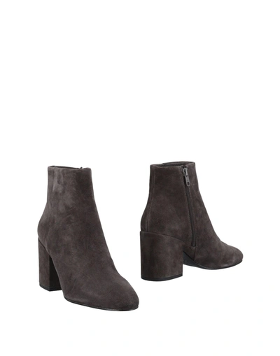 Ash Ankle Boots In Lead