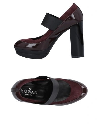 Hogan Pumps In Purple