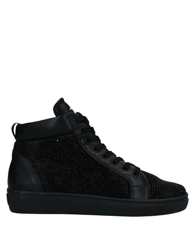 Tosca Blu Sneakers In Black