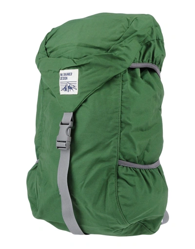 Mt. Rainier Design Backpacks & Fanny Packs In Green