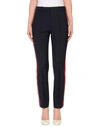 Victoria Victoria Beckham Casual Pants In Dark Blue