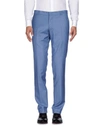 Paoloni Casual Pants In Pastel Blue