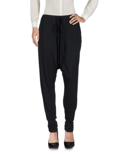 Lost & Found Casual Pants In Black