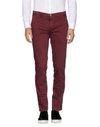 Manuel Ritz Casual Pants In Maroon