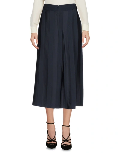 Victoria Victoria Beckham 3/4 Length Skirts In Dark Blue