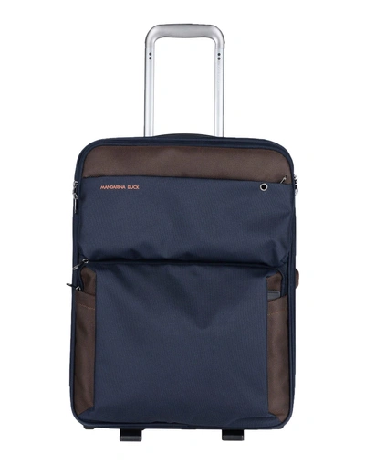Mandarina Duck Luggage In Dark Blue