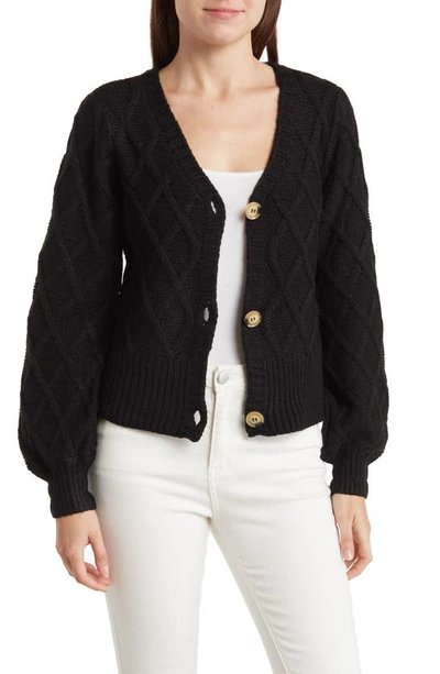 Love By Design Francesca Cardigan In Black