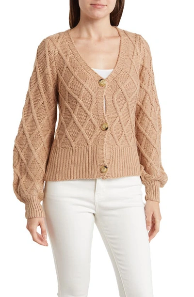 Love By Design Francesca Cardigan In Natural