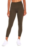 Balance Collection Easy Contender Lux Ankle Leggings In Rosin