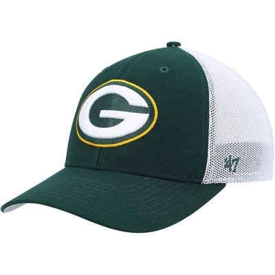 47 ' Green/white Green Bay Packers Trophy Trucker Flex Hat