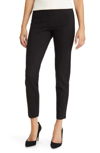 Anne Klein Slim Fit Ankle Pants In Anne Black