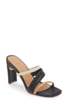 Kaanas Umbria Strappy Sandal In Black