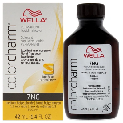 Wella Color Charm Permanent Liquid Haircolor - 7ng Medium Beige Blande By  For Unisex - 1.4 oz Hair C