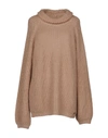 Alessandro Dell'acqua Turtleneck In Pastel Pink