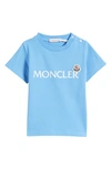 Moncler Babies' Kids' Logo Graphic T-shirt In Blue
