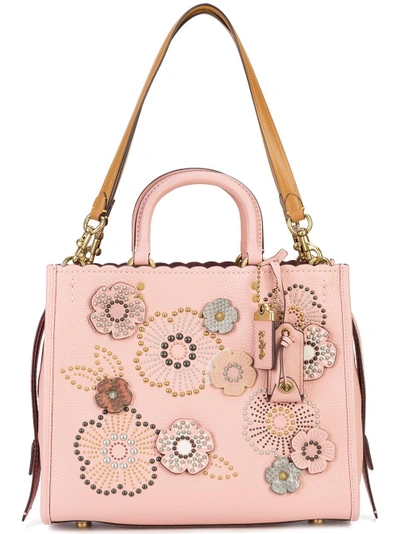 Coach Tea Rose Rogue Bag