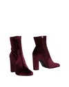 Steve Madden Ankle Boots In Garnet