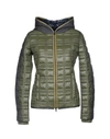 Duvetica Down Jacket In Military Green