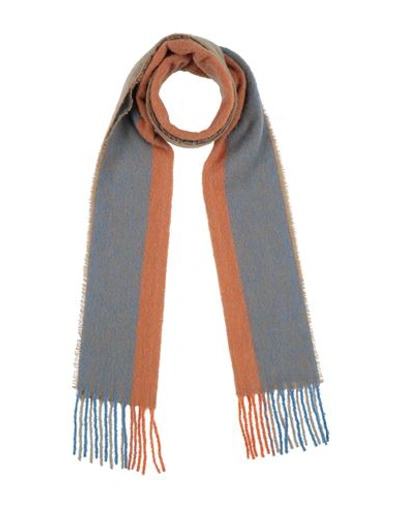 Tela Woman Scarf Camel Size - Wool, Polyamide, Mohair Wool, Alpaca Wool In Beige