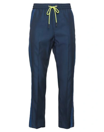 Iceberg Man Pants Blue Size 36 Polyester, Cotton