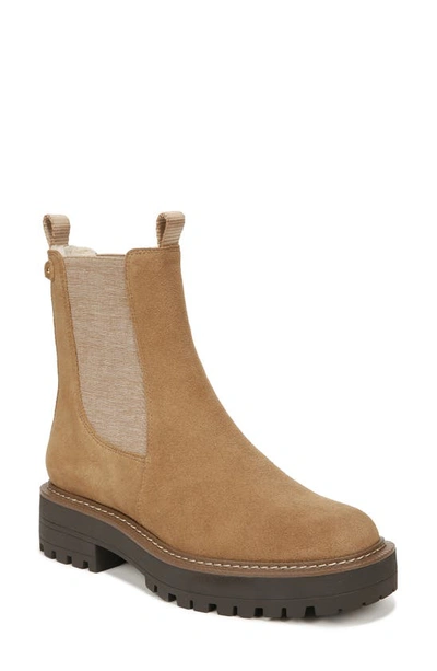 Sam Edelman Laguna Chelsea Boot Golden Carmel In Beige