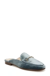 Sam Edelman Linnie Bit Mule Washed Teal In Blue