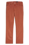 Ag Everett Sud Slim Straight Fit Pants In Sulfur Dried Sumac