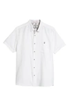 Ted Baker Slim Fit Sport Shirt In White