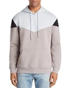 Pacific & Park Color-block Pullover Hoodie - 100% Exclusive In Light Blue/ Charcoal Gray