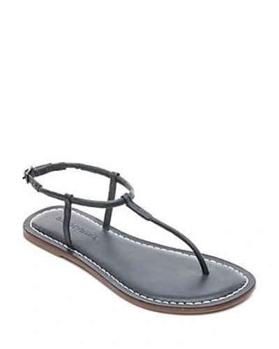 Bernardo Lilly T-strap Thong Sandals In Navy