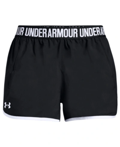 Under Armour Play Up Woven Shorts In Gray