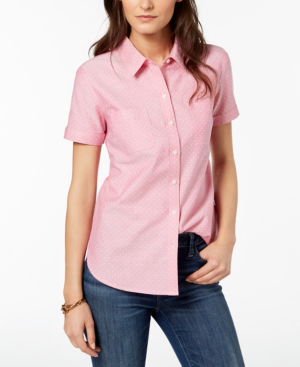 tommy hilfiger short sleeve shirt