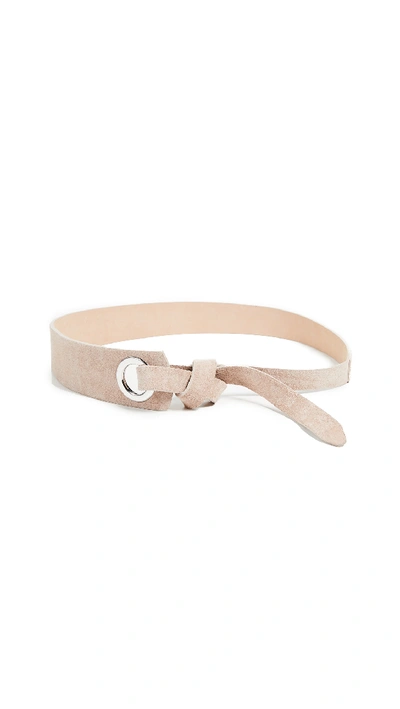 Rag & Bone Evan Waist Belt In Nude