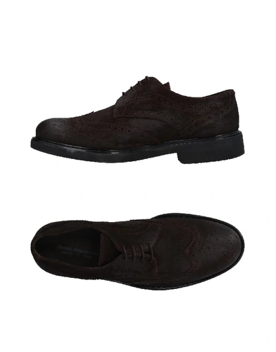 Daniele Alessandrini Laced Shoes In Dark Brown