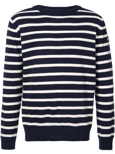 Holiday Striped Crew Neck Jumper