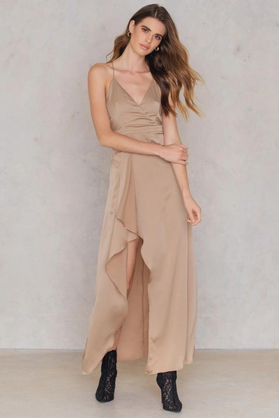 Passion Fusion Slip Maxi Dress - Pink