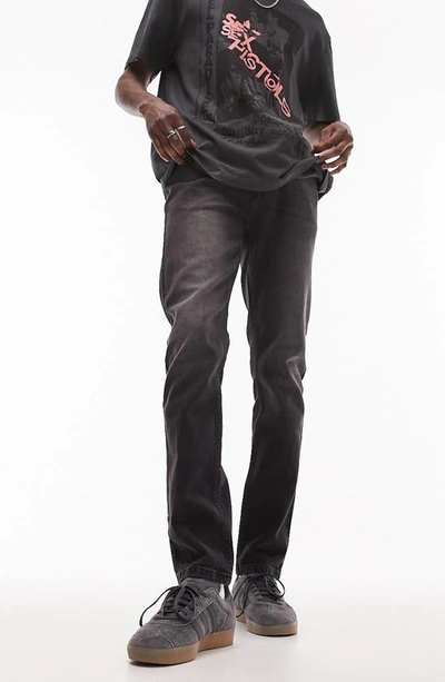 Topman Skinny Jeans In Black