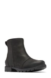 Sorel Emelie Iii Waterproof Boot In Black/ Black