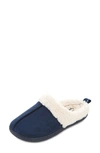 Floopi Faux Shearling Lined Slipper In Navy