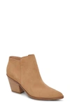 Blondo Noel Waterproof Pointed Toe Bootie In Tortilla Suede