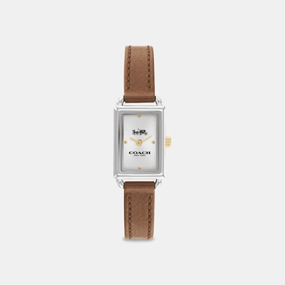 Coach Outlet Liz Watch, 24 Mm In Brown