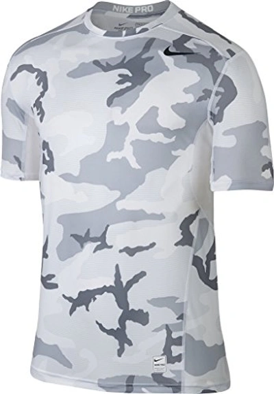 Nike Pro Men's Hypercool Fitted Camo Shirt In Large | ModeSens