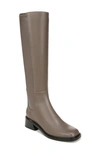 Franco Sarto Giselle Knee High Boot In Shadow Grey Leather